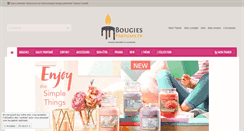 Desktop Screenshot of bougies-parfums.fr